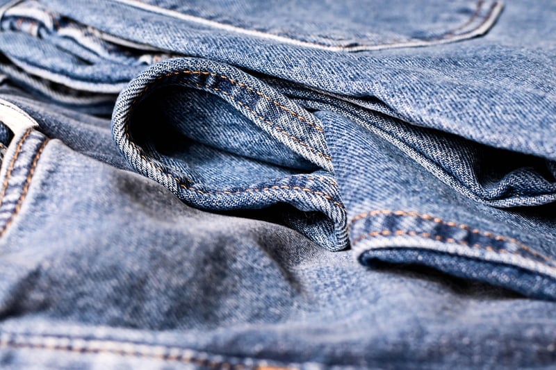 Repurposed Denim Pocket Organizer